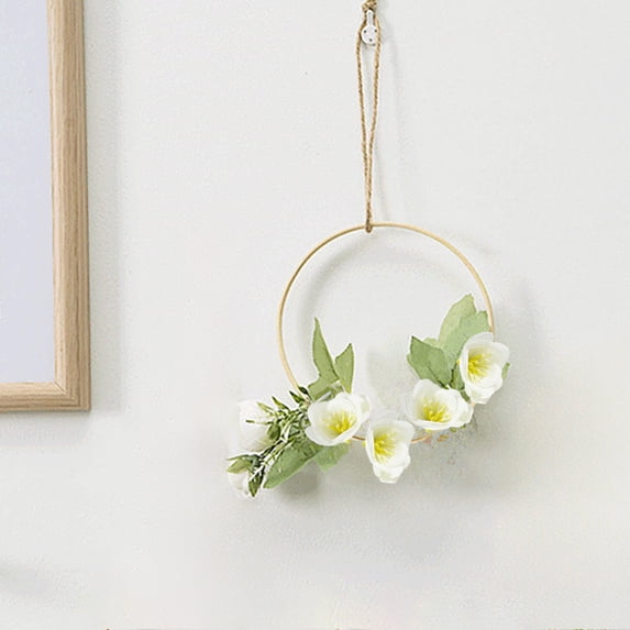 YIKA Festival Decorations Simulation Flower Head Plastics Flower Head Decoration DIY Handmade Fake Flower Material Simulation Flower Decoration Bouquets Decoration