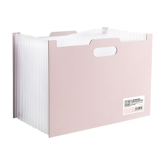 YIKA File Manager 13 Pocket Expandable Folders Portable Monthly Billing Receipt Manager Color Tags Suitable For Items In Schools Offices