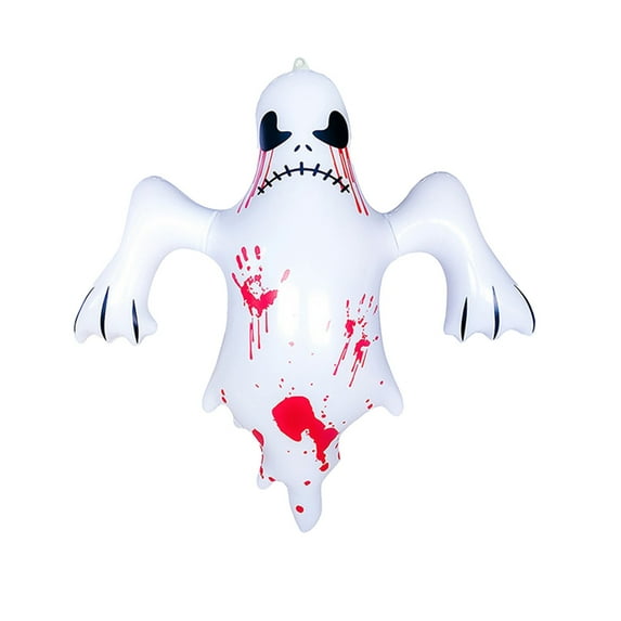 YIKA Halloween Decoration 1Pcs Halloween Inflatable Ghost Outdoor Decoration - PVC Halloween Inflatable Pendant - Comes With Rope Indoor/Outdoor Party Decoration Halloween Ornaments