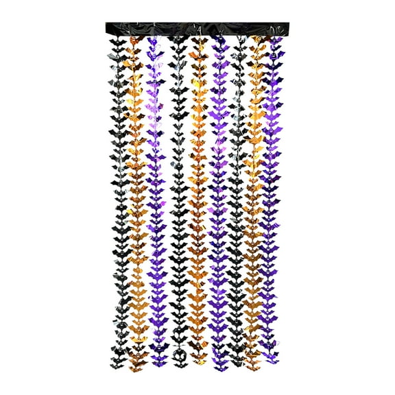 YIKA Halloween Decoration 6.56ft Halloween Rain Curtain Ghost Festival Props Party Decorations Halloween Ornaments