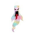 thumbnail image 1 of YIKA Halloween Decoration Ghost Windsocks Hanging Decorations Flag Wind Socks Halloween Hanging Ghost Decorations With LED Lights For Yard Outdoor Party Supplies Halloween Ornaments, 1 of 7