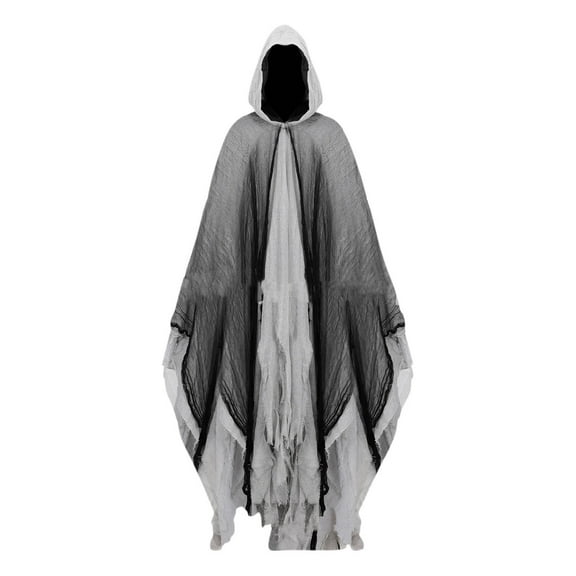 YIKA Halloween Decoration Halloween Cloak Cloak Skull Clothes Mask Script Room Decoration Costume Props Halloween Ornaments