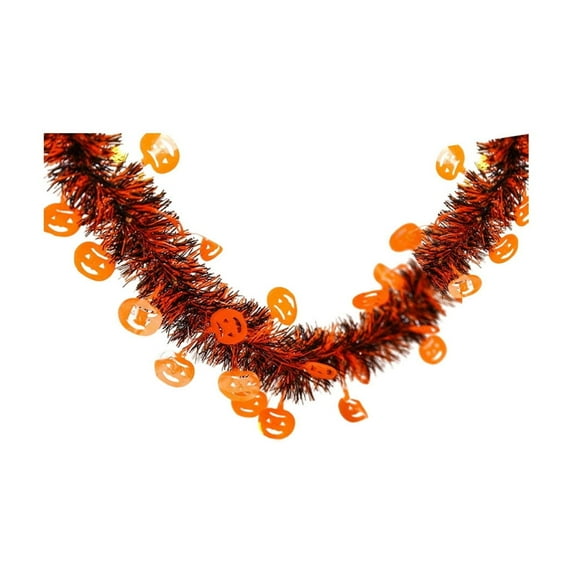 YIKA Halloween Decoration Halloween Decoration Pull Flower Colorful Strip Hanging Party Supplies Fives Starss Pumpkin Spideres Paper Hanging Halloween Props F3Halloween Yard Decor