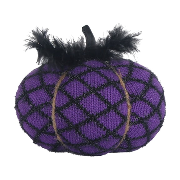 YIKA Halloween Decoration Halloween Ornaments Holiday Party Decorations Knitted Ornaments Wool Props Pumpkin Props Halloween Ornaments