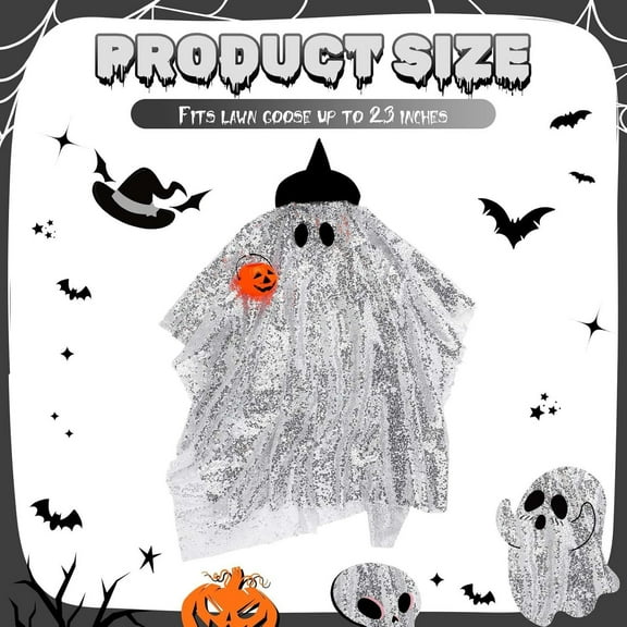YIKA Halloween Decoration Halloween Set 23 Inch Porch Outfit Halloween Ornaments