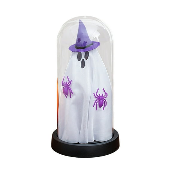 YIKA Halloween Decoration Halloween Wizard Hat Hanging Ghost Night Light Halloween Ornaments