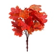 thumbnail image 1 of YIKA Halloween Decoration Home Decorations Fall Decor Artificial Silk Maple Leaves Branches Fall Stems Faux Maple Leaves For Wedding Bouquet Table Indoor Outdoor Fall Holiday Decor, 1 of 6
