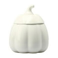 thumbnail image 1 of YIKA Halloween Decoration Pumpkins Jar With Cover Ceramic Pumpkins Shapes Tea Canister Portable Candy Jar Tank Can Candy Bowl Snack Thanksgiving Halloween Party Candlestick Halloween Ornaments, 1 of 6