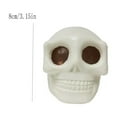 thumbnail image 1 of YIKA Halloween Decoration Scary Exploding Eye Skull Pinch Toy Skull Pinching Decompression Toy Gray Halloween Ornaments, 1 of 4