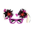 thumbnail image 1 of YIKA Halloween Decorative Glasses Spooky Party Personalized Costume Accessories Rain Filament Balls Colorful Fringes Skull Eyeglasses Frames Halloween Decoration D, 1 of 6