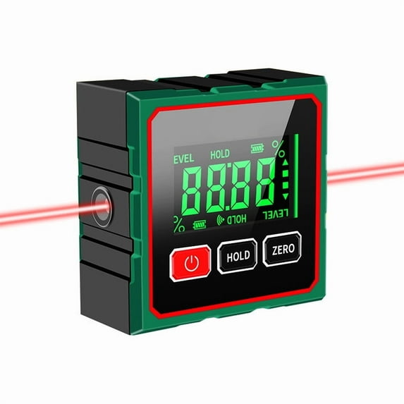 YIKA Intelligent Lasers Digital Display Inclinometer 360 Degrees Can Measure High Precision