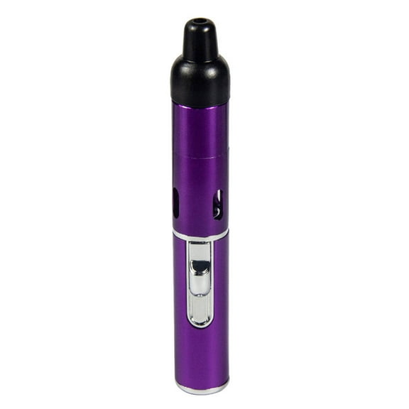 YIKA Lighters Rechargeable Butane Torch Slim Butane Lighter Multipurpose Hand Lighter Purple