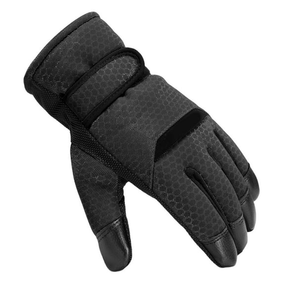 YIKA Mens Gloves Heated Motorcycle Gloves Winter Gloves Warm Gloves For Cold Weather Thick Insulated Winter Gloves Motor Cycle Gloves Heated Gloves
