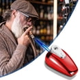 thumbnail image 1 of YIKA Motorcycle Tank Shaped Lighter Labor-saving Rocker Arm Ignition Straight Forward Windproof Lighter Red, 1 of 6