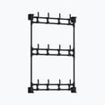 thumbnail image 1 of YIKA Multifunctional Punch Free Self Adhesive Hanging Rack Multi Rows Over the Door Hanger Door Clothes Hanger Over Door Towel Rack Wall Mounted Heavy Duty Hook for Kitchen Bathroom Living Room, 1 of 6