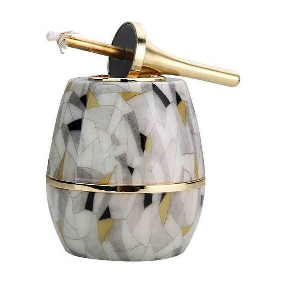 YIKA Rechargeable Windproof Desktop Lighter Metal Gifts Ignition D