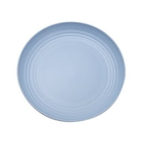YIKA Shatterproof Plastic Reusable Dinner Trays Dishwasher Microwave Safe For Kitchens Camping Multi Color Food Serving Trays Light Blue