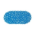thumbnail image 1 of YIKA Shower Mat Non Slip Bathtub Mat 12.99x25.59 Inch Blue Plastic Easy Dry With Strong Grip For Tub Shower Safe For Home Daily Use​ Blue, 1 of 6