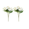 thumbnail image 1 of YIKA Simulation Flower 2pcs Simulated Peony Flower Home Decoration Vase Flower Arrangement Festive Vibes Decoration Wedding Flowers Fake Flowers Festival Decorations White, 1 of 5