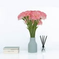 thumbnail image 1 of YIKA Simulation Flower Simulated Carnation Home Decor Outdoor Wedding Flower Scene Decoration Fake Flowers And Green Plants Festival Decorations Pink, 1 of 6