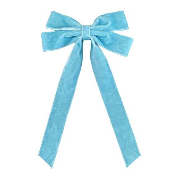YIKA Small Velvet Christmas Bow Gift Packaging Home Decoration Apparel Clothing Christmas Bows And Ribbons