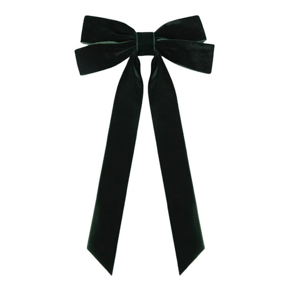 YIKA Small Velvet Christmas Bow Gift Packaging Home Decoration Apparel Clothing Christmas Bows And Ribbons