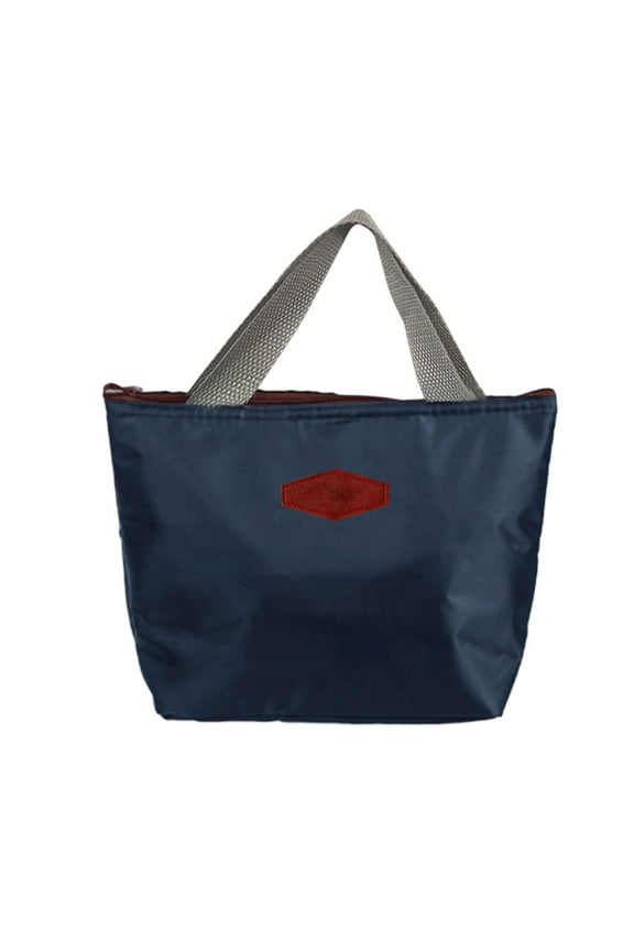 Storage Bags Lunch Bag Shopping Bag Grocery Bag Lunch Insulated Bag Cooler Beach Bag Cooler Food Bag Picnic Bag Tote Insulated Bag Moving Supplies Travel & Office Storage Navy