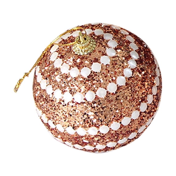 YIKA Three-pack Foam Christmas Balls Christmas Foam Set Christmas Tree Ornaments With Lanyard
