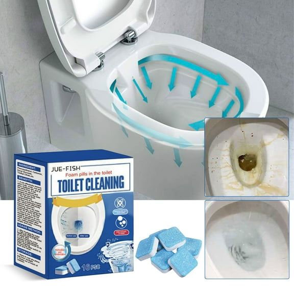 YIKA Toilet Bowl Cleaners Washing Machine Slot Effervescent Cleaning Drum Wheel Washing Machine Universal Cleaning And Dirt Removal Toilet Cleaning blue