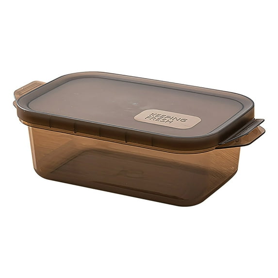 YIKA Tupperware Container 3PCS Household Food Grade Bar Sealed Preservation Box Kitchen Storage D