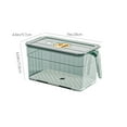 thumbnail image 1 of YIKA Tupperware Container Airtight Food Storage Container With Handle Plastic Freezer Organizer Bento Box For Kitchen Pantry Singles Piece Kitchen Storage Green, 1 of 6