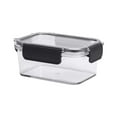 thumbnail image 1 of YIKA Tupperware Container Cheese Dispenser Refrigerator Fruit Flip Lid Block Organiser Ginger Garlic Spice Storage Container Kitchen Storage Black, 1 of 6