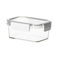 thumbnail image 1 of YIKA Tupperware Container Cheese Dispenser Refrigerator Fruit Flip Lid Block Organiser Ginger Garlic Spice Storage Container Kitchen Storage White, 1 of 6