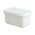 thumbnail image 1 of YIKA Tupperware Container Fresh Keeping Boxes Refrigerator Storage Boxes Food Grade Meat And Rice Separate Dishes Meal Preparation Boxes Suitable For Food Storage Outdoor Picnics White, 1 of 6