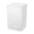 thumbnail image 1 of YIKA Tupperware Container Fresh Keeping Boxes Refrigerator Storage Boxes Food Grade Meat And Rice Separate Dishes Meal Preparation Boxes Suitable For Food Storage Outdoor Picnics White, 1 of 6