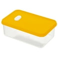 thumbnail image 1 of YIKA Tupperware Container Kitchen Large Capacity Kimchi Box Sealed Fresh Keeping Box Food Grade Refrigerator Special Storage Box With Lid Cold Vegetable Box Kitchen Storage Yellow, 1 of 6