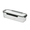 thumbnail image 1 of YIKA Tupperware Container Long Strip Refrigerator Organizer Food Grade Storage Box Kitchen Storage M, 1 of 6