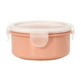 thumbnail image 1 of YIKA Tupperware Container Mini Refrigerator Storage Box Small Lunch Box Kitchen Bento Box Plastic Storage Box Suitable For Cooked Food Preservation Kitchen Storage Pink, 1 of 6