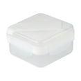 thumbnail image 1 of YIKA Tupperware Container Outdoor Salad Bento Box Microwave Heatable Plastic Lunch Box Worker Loss Lunch Box Box Fruit Container Kitchen Storage White, 1 of 6