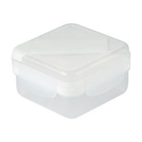 YIKA Tupperware Container Outdoor Salad Bento Box Microwave Heatable Plastic Lunch Box Worker Loss Lunch Box Box Fruit Container Kitchen Storage White