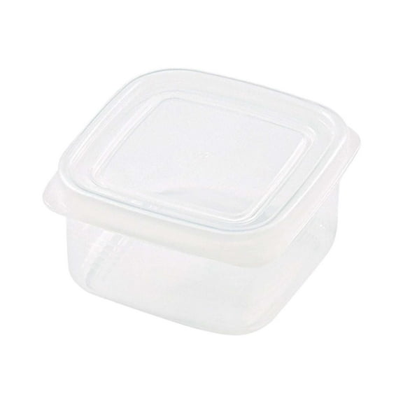 YIKA Tupperware Container Refrigerator Meat Compartment Box Freezing Storage Box Food Grade Special Small Refrigerator Storage Separately Packed Case Kitchen Storage Clear