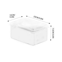 YIKA Tupperware Container Refrigerator Storage Box Five Grain And Miscellaneous Grain Fresh-keeping Box Snack Sealing Box Organizing Box Kitchen Food Grade Transparent Household Use Kitchen Storage A