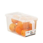 YIKA Tupperware Container Refrigerator Storage Box Large Capacity Preservation Box Kitchen Food Storage Box Melon And Fruit Preservation Box Kitchen Storage Clear