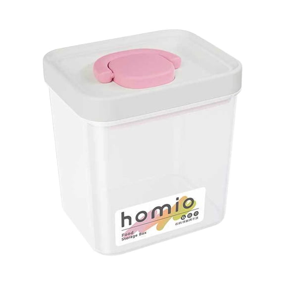 YIKA Tupperware Container Sealed Cans For Grains And Miscellaneous Grains Food Grade Plastic Preservation Storage Tanks Transparent And Stackable Kitchen Dry Goods Preservation Boxes L2