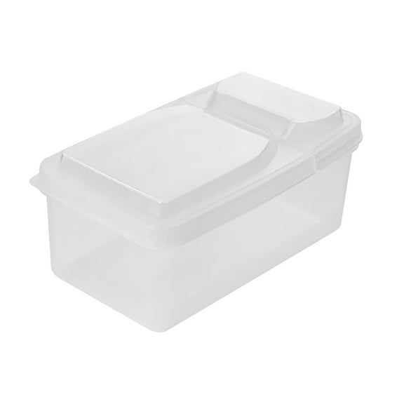 YIKA Tupperware Container Spice Packing Storage Box Pepper Dry Chili Seasoning Tank Storage Box Kitchen Seasoning Box Kitchen Storage white