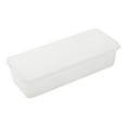 thumbnail image 1 of YIKA Tupperware Container Three-grids Kitchen Ginger And Garlic Storage Box Refrigerator Refrigerated Fresh-keeping Removable Storage Box Kitchen Storage white, 1 of 9