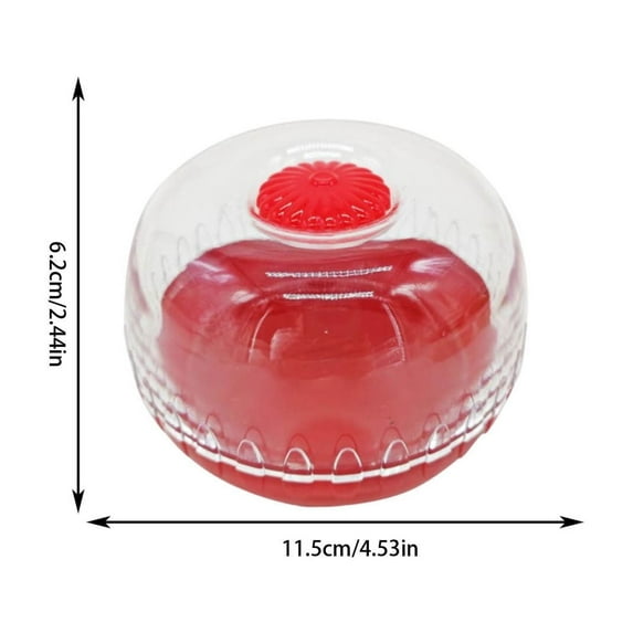 YIKA Tupperware Container Vegetable Containers With Refrigerator Lid Onions Storage Container Avocados Tomato Protectant And Reusable Lemon Rack Kitchen Storage Red