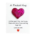 thumbnail image 1 of YIKA Valentine's Day Decor Party Supplies English A Pocket Card Motivational Blessings Glitter Heart Holiday Gift Valentines Day Gifts, 1 of 6