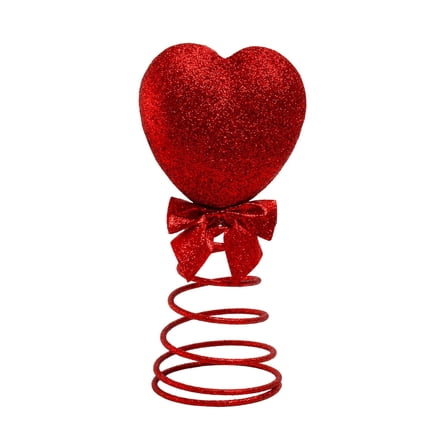 YIKA Valentine's Day Decor Party Supplies Heart With Spring Tree Top Star Ornaments Family Decoration Valentines Day Gifts