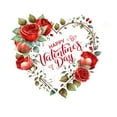 thumbnail image 1 of YIKA Valentine's Day Wall Decals Removable Decals Stickers Wall PatternWall Decal Valentine's Day Decoration For Living Room Anniversary Party Valentines Day Decor&Gifts, 1 of 7